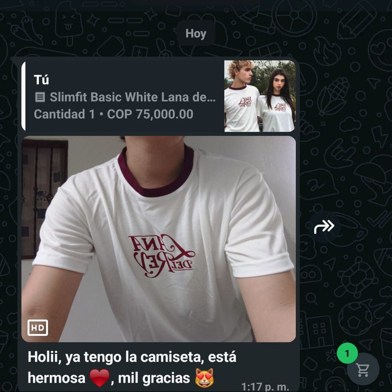 Testimonio de WhatsApp