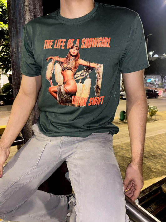 Camiseta Basica The life of show girl