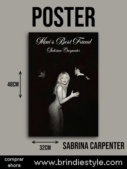 Pack de 3 Pósters – Sabrina Carpenter Man's Best Friend
